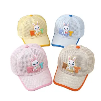 2023 Yaz Akrilik Karikatür Tavşan Casquette beyzbol şapkası Ayarlanabilir Snapback Şapka Çocuklar için Erkek ve Kız 214