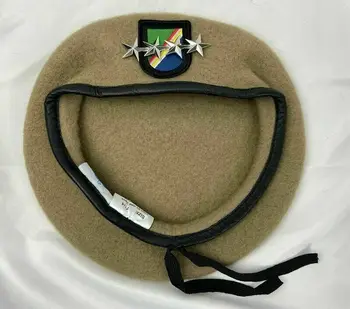 Abd Ordusu Ranger Alayı Yün Bere Haki Ordu Memuru 4 Yıldız Genel Rütbe Şapka Tüm Boyutları