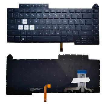 ABD RGB arkadan aydınlatmalı klavye için ASUS ROG G531 G531GW G531GU G531GD G531G G512 LA oyun dizüstü klavyeler renkli ışık 561SF11