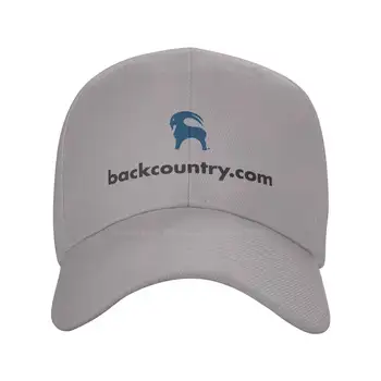 Backcountry En Kaliteli Logo Denim kap Beyzbol şapkası Örme şapka