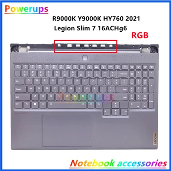 Dizüstü ABD RGB Arkadan Aydınlatmalı Klavye Kabuk / Kapak / Kılıf İçin Lenovo Kurtarıcı R9000K Y9000K HY760 2021 Legion İnce 7 16ACHg6 82N6 16 inç