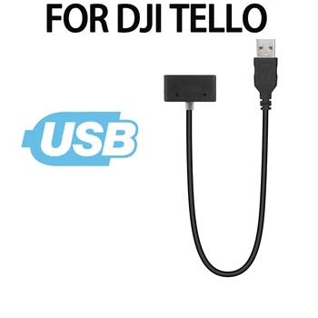 DJI TELLO drone için pil şarj cihazı USB kablosu Bağlantı Noktası Pil Hızlı şarj kablosu 70cm DJI TELLO için Taşınabilir Aksesuarlar