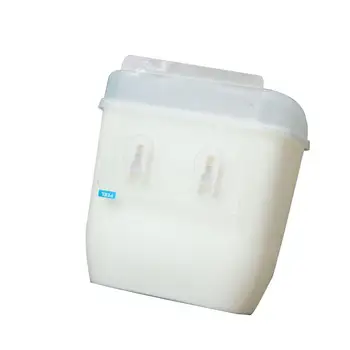 Duvara monte çöp tenekesi Kapaklı Asılı Etiket Tarzı PP Malzeme Ayrılabilir Mini çöp kutusu Banyo Mutfak İçin Geri Dönüşüm