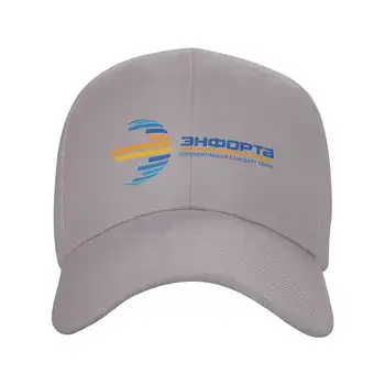 Enforta Logo Moda kaliteli Denim kap Örme şapka beyzbol şapkası