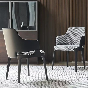 İskandinav Sandalye Deri Ahşap Tabure Yumuşak mutfak sandalyesi Yatak Odası Koltuk Sandalyeler yemek odası masası Ve Sandalye Seti mutfak mobilyası