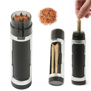 Manuel Dolum Boynuz Tüp Koni Rulo Tütün Değirmeni Duman Sigara Makinesi Durumda Taşlama Makinesi Sigara Aksesuarları
