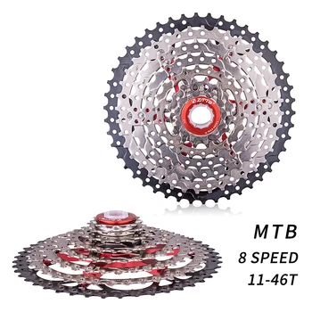 MTB 8 Hız 11-46T Kaset Freewheel Dağ Bisikleti Bisiklet Parçaları