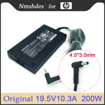 NMSHDES 19.5 V 10.3 A 200W Ac adaptör Şarj Cihazı HP 15-DC1063TX 15-DC0001NG Güç besleme kablosu