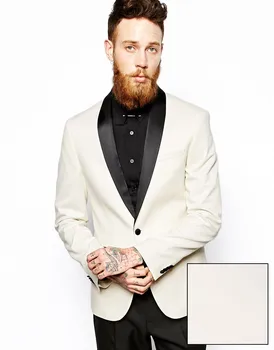 Smokin Şal Yaka 2 Parça Yüksek Kalite Moda Terno Masculino Slim Fit Custume Homme 2017 Yeni Stil Örgün Parti Balo Suit