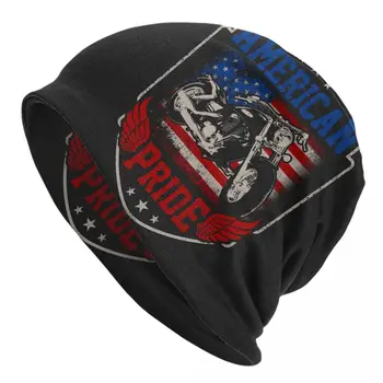 Unisex Rahat Şapka Amerikan Motosiklet Logosu Kap Kış Sıcak Kasketleri Yetişkin Hip Hop Kaput Şapka