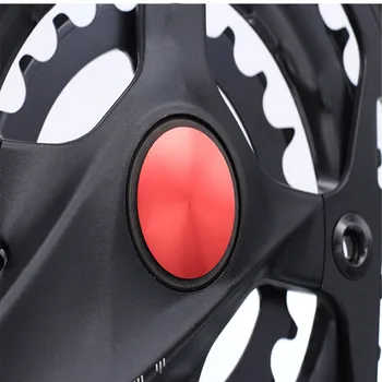 Yeni 1 adet Su Geçirmez alüminyum alaşımlı bisiklet aynakol krank kapağı dağ yol bisikleti krank fiş vida toz disk kapağı