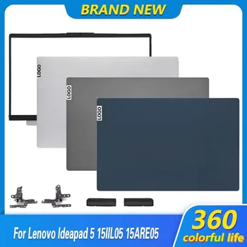 YENİ Üst Ekran Lenovo Ideapad 5 15IIL05 15ARE05 15ITL05 5-15 2020 2021 Laptop LCD arka kapak / Ön Çerçeve / Menteşeler Mavi