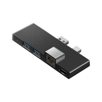 Yüzey Pro 4 5 6 Yerleştirme İstasyonu Hub 4K Uyumlu TF kart okuyucu Gigabit Ethernet 2 USB 3.1 Gen 1 Port B
