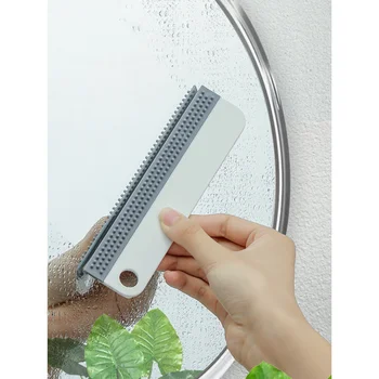 Çok fonksiyonlu Su Silecek Silecek Bıçak Silikon Ev Araba Yıkama pencere camı Temiz Duş Aracı Mini Cam Temizleyici